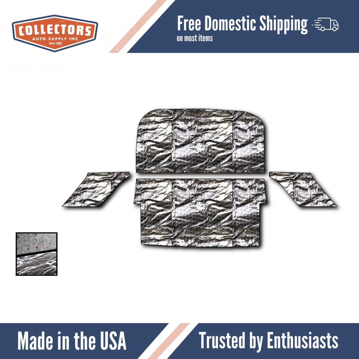 Roof/Headliner Insulation Kit for 1964-1965 Mercury Comet Coupe