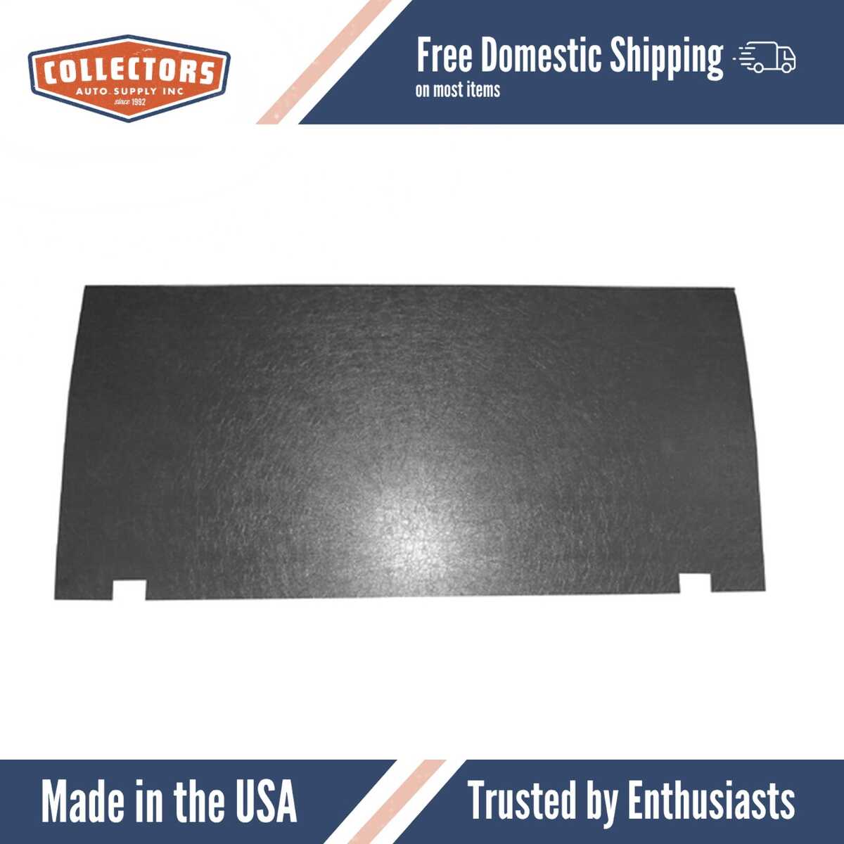 1956 Ford Truck Rear Cab Cover (ABS Plastic) | 0 | QRS-FORD 5600-TRCC