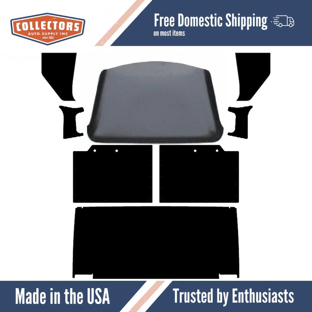 Rear Cab Cover Panel for 1953-1955 Ford