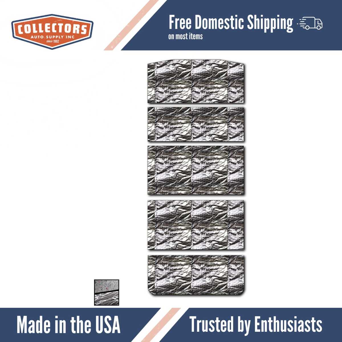 Roof/Headliner Insulation Kit for 1992-2014 Ford Econoline Cargo Van