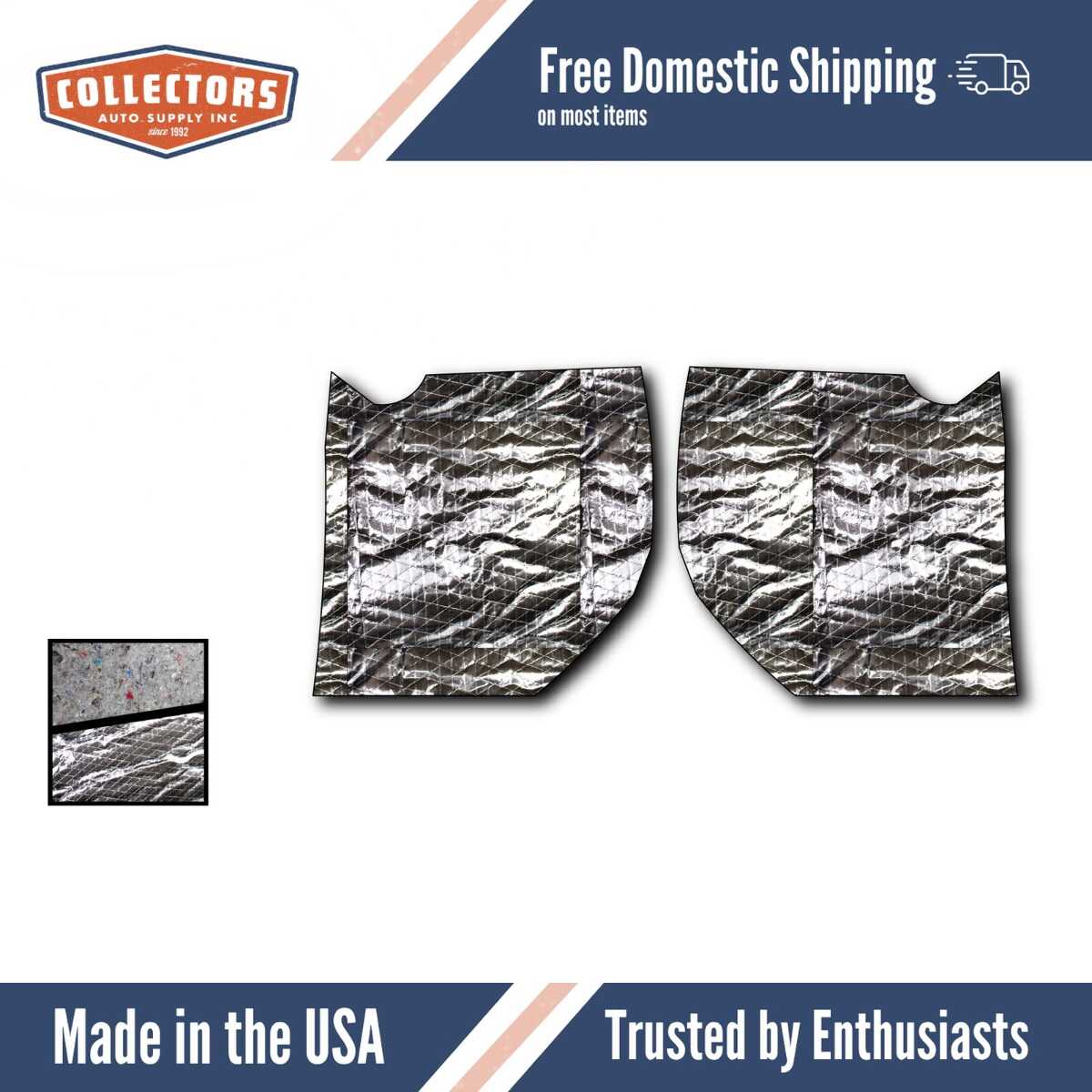 Cowl/Dash Insulation Kit for 1964-1965 Mercury Comet Coupe