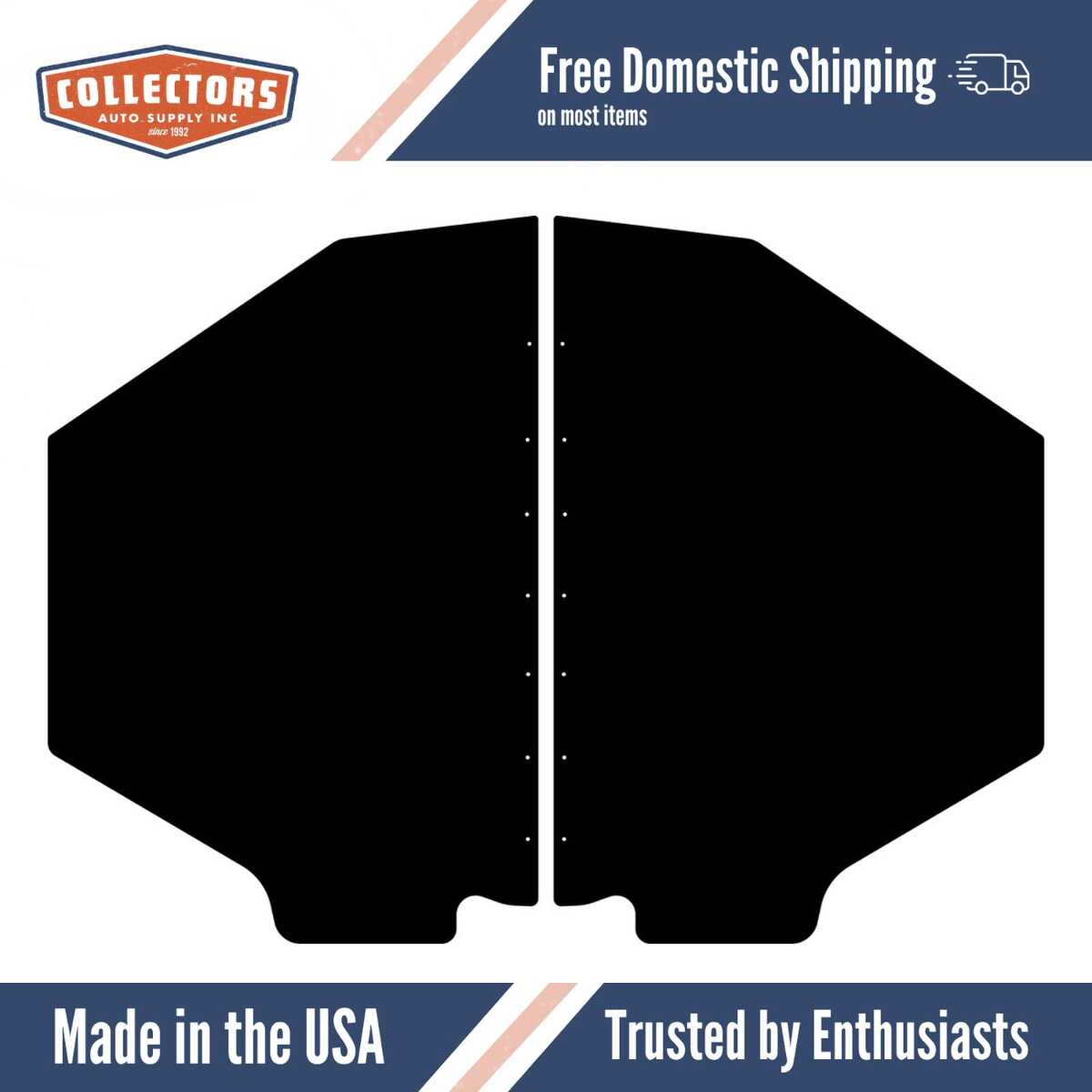 1935-36 Ford Kick Panel Set (ABS Plastic) | 0 | QRS-FORD 3536-CSP