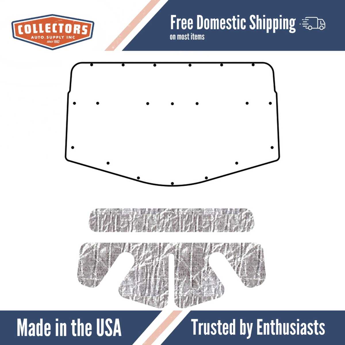 Trunk Floor Mat for 1975-77 Chrysler Cordoba