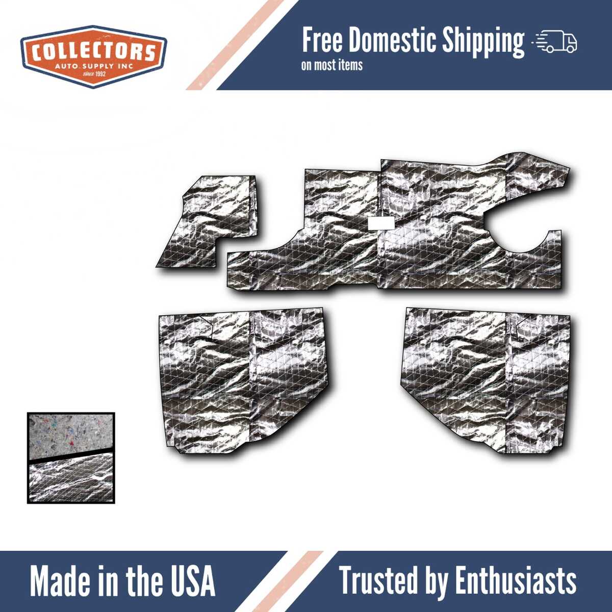 Cowl/Dash Insulation Kit for 1966-1967 Ford Fairlane