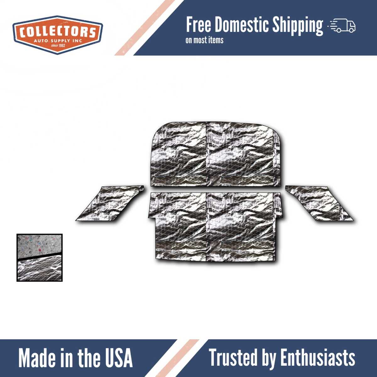 Roof/Headliner Insulation Kit for 1962-1965 Ford Fairlane