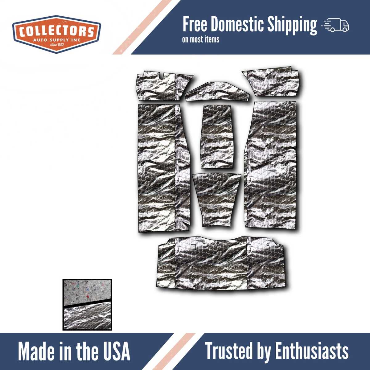 Floor Insulation Kit for 1970-1971 Ford Fairlane