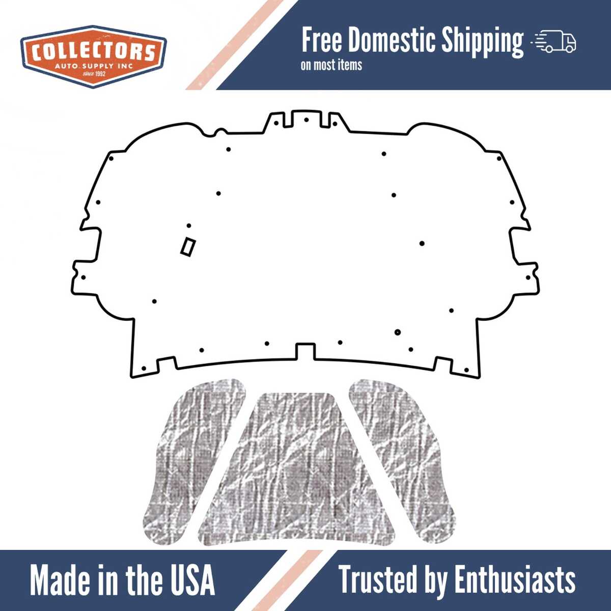 2010-18 Ram Truck 2500/3500 Under Hood Cover-Smooth | 0 | QRS-RAM 1018-T23UHC