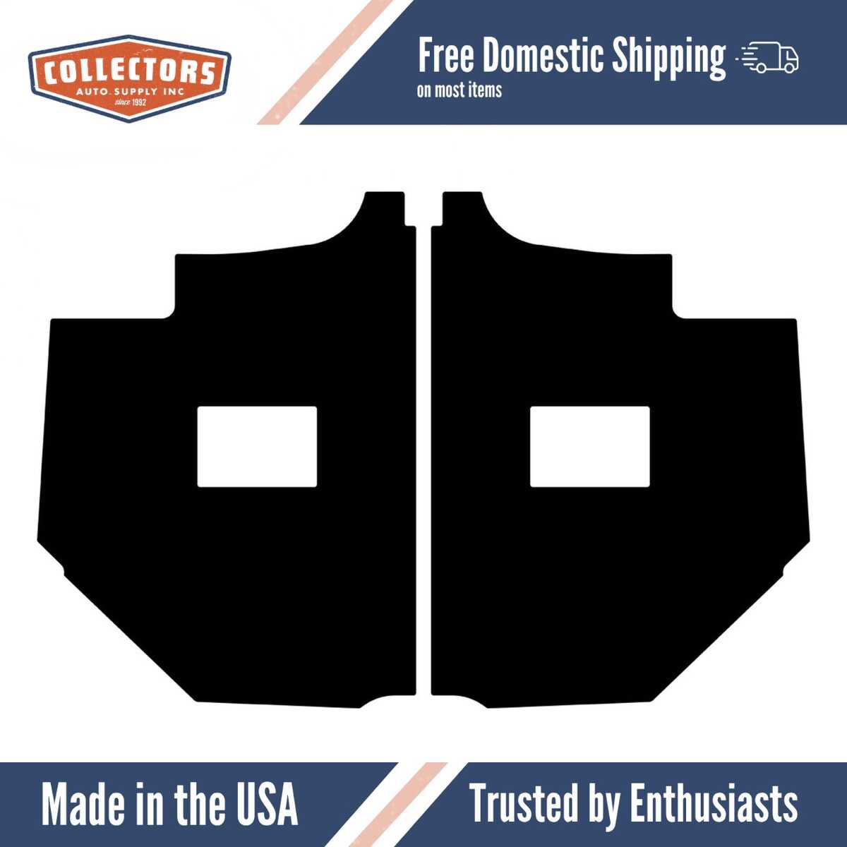 Kick Panel Set for 1930-1931 Ford Model A Station Wagon