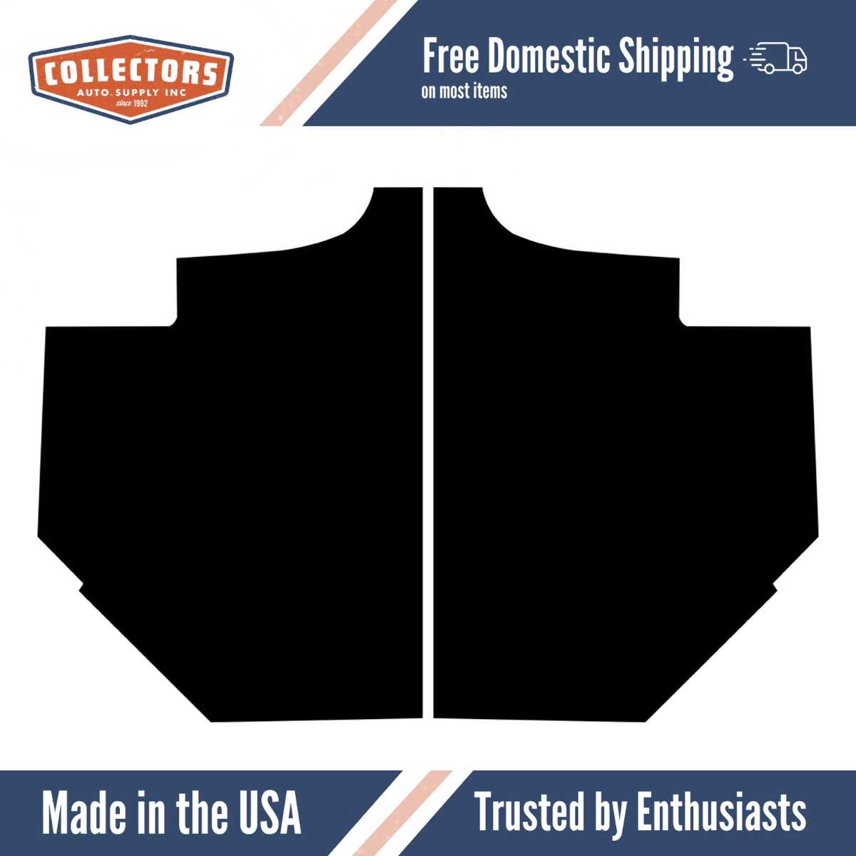 1930-31 Ford Model A Victoria Kick Panel Set | 0 | QRS-FORD 3031A4CVT-CSP