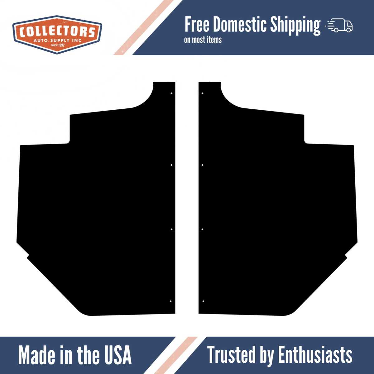 Kick Panel Set for 1930-1931 Ford Model A Victoria