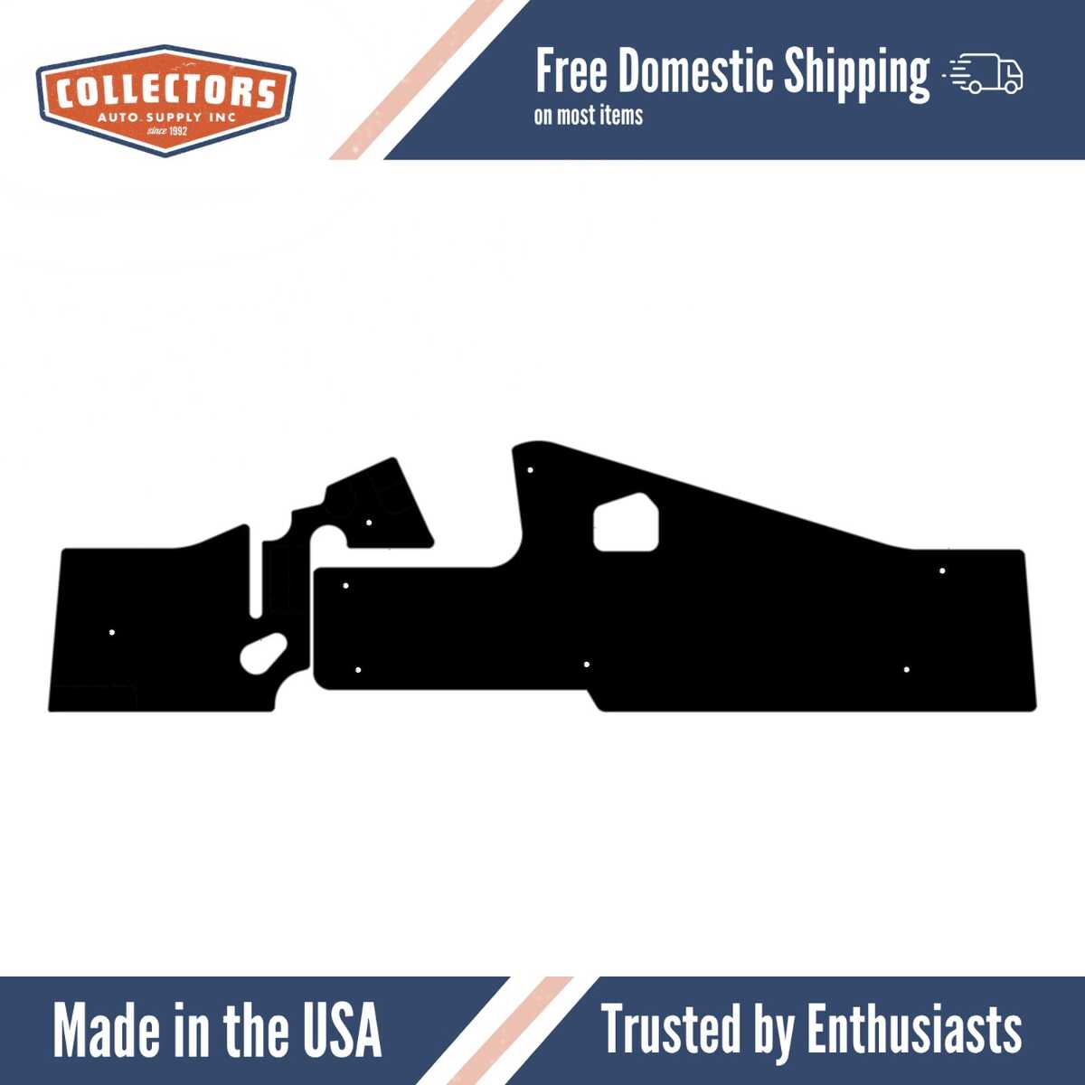 Firewall Insulation for 1967-1969 Mopar A-Body Car [QRS-MOPAR-A 6769-HC]