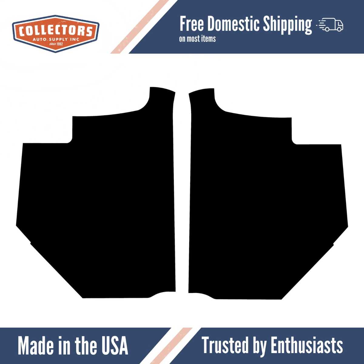 Kick Panel Set for 1930-1931 Ford Model A Phaeton