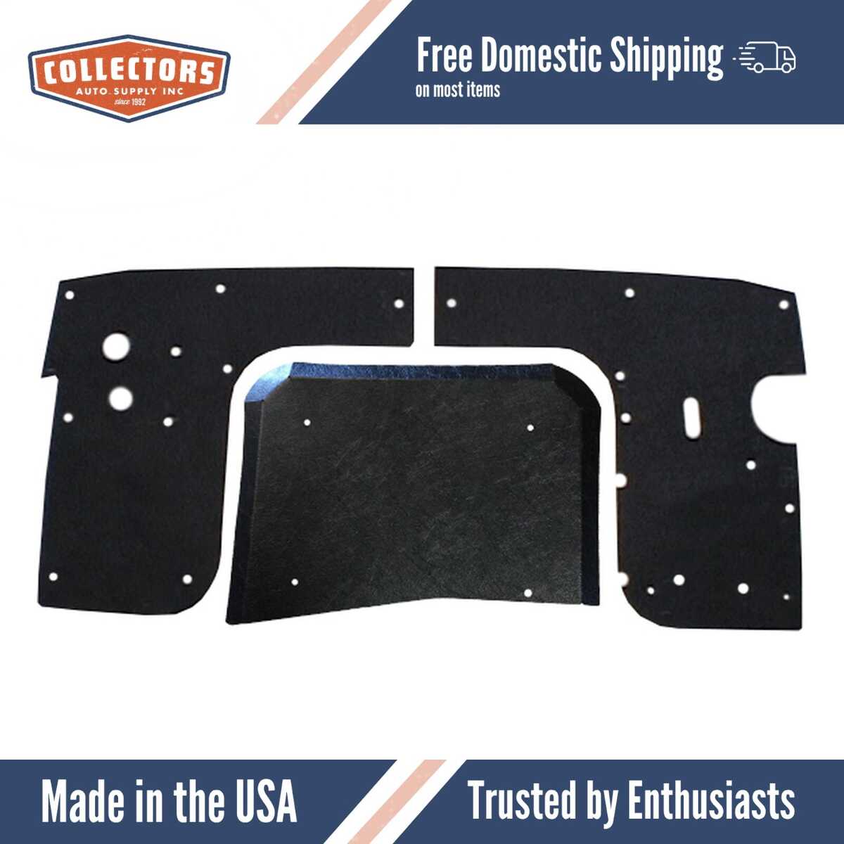 Firewall Insulation for 1948-1950 Ford Cab-Over-Engine Vehicles