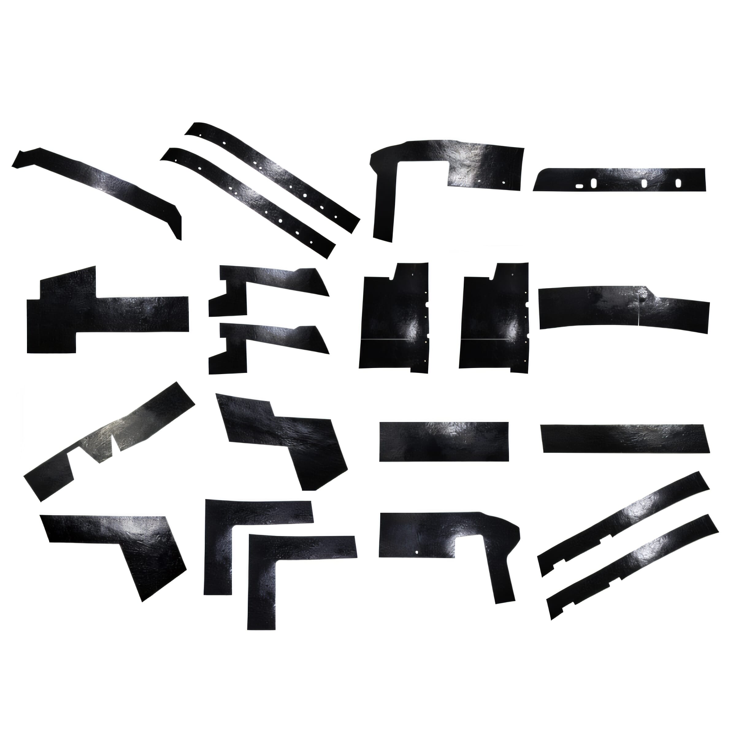 Splash Apron and Body Filler Kit for Ford and Lincoln Vehicles - Product Visual with Key Elements - Collectors Auto Supply