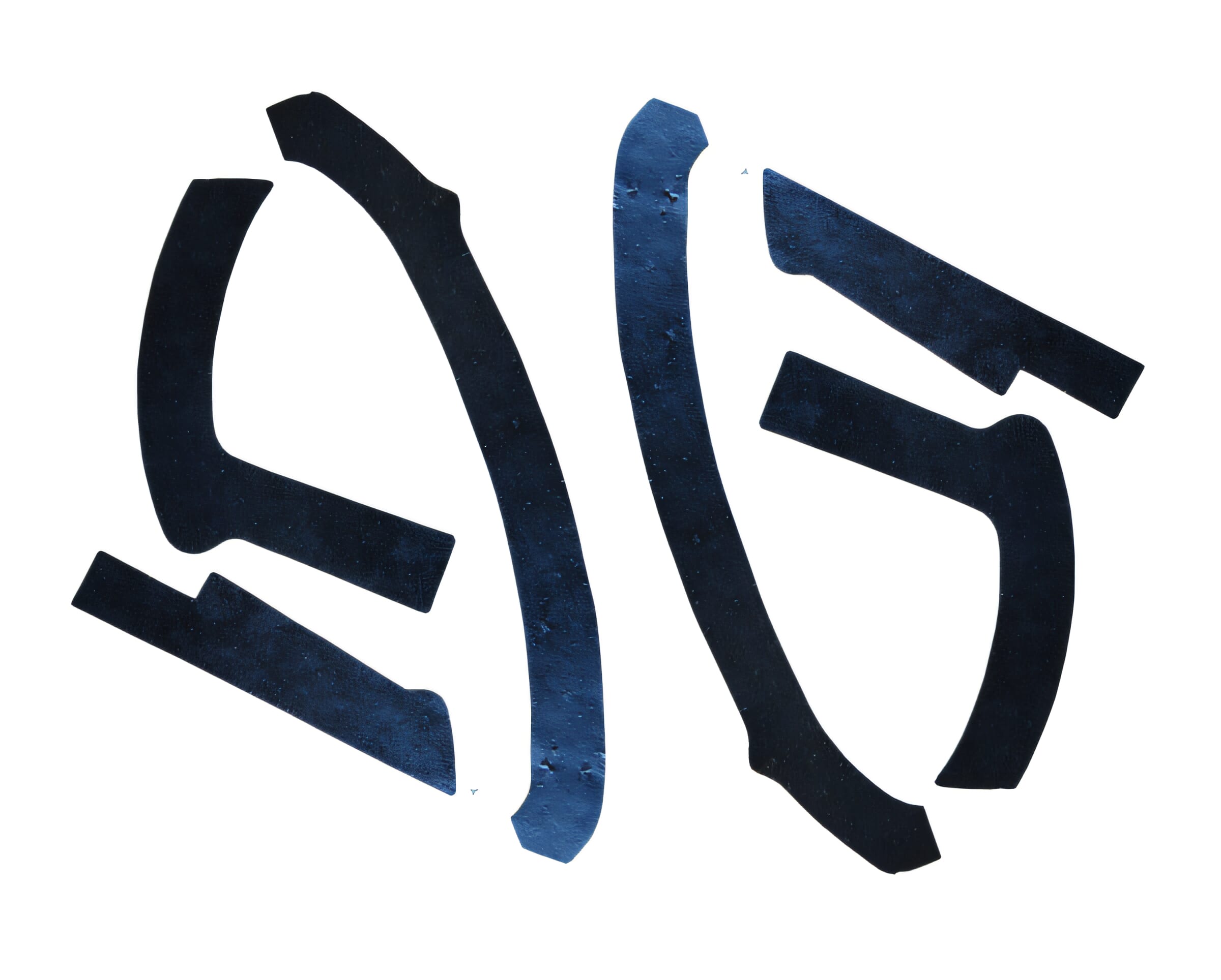 Splash Apron Kit for Ford Mustang, essential part type for vehicle maintenance, high-quality product image.