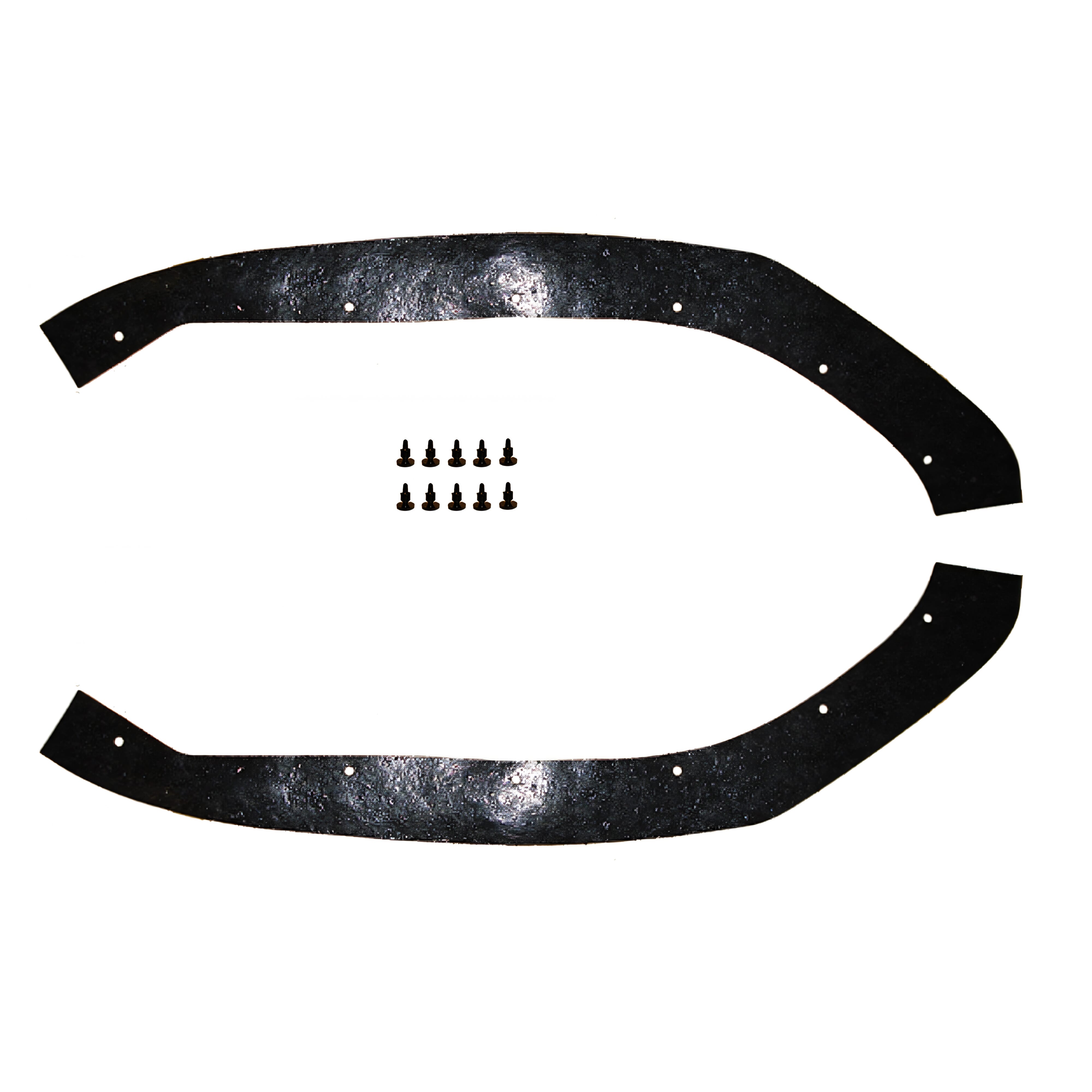 Rubber Cowl to Fender Seals for Chevrolet and Pontiac Vehicles - Product Visual with Detailed View