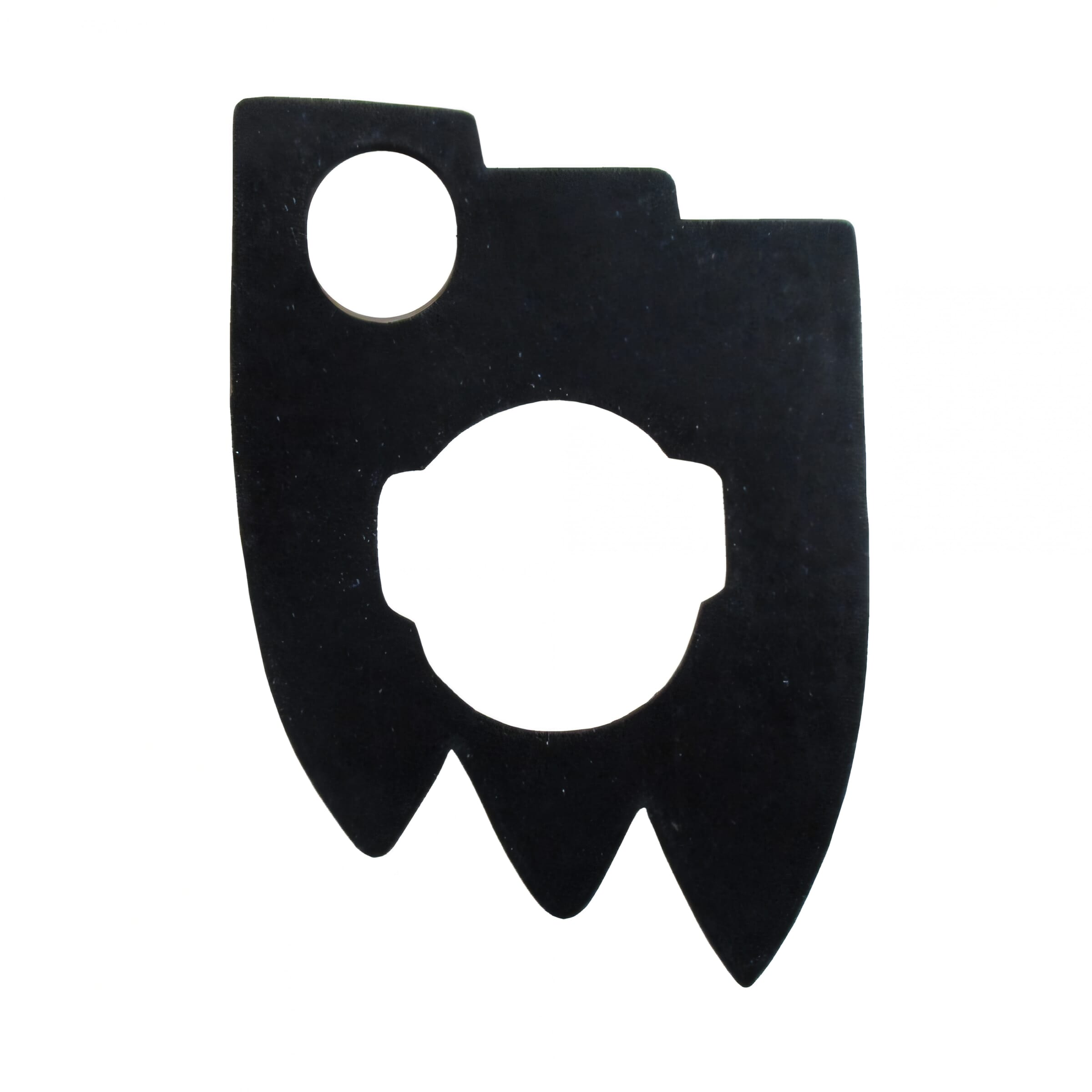 Cadillac trunk crest gasket for vintage cars, high-quality rubber material, essential part for restoration projects.