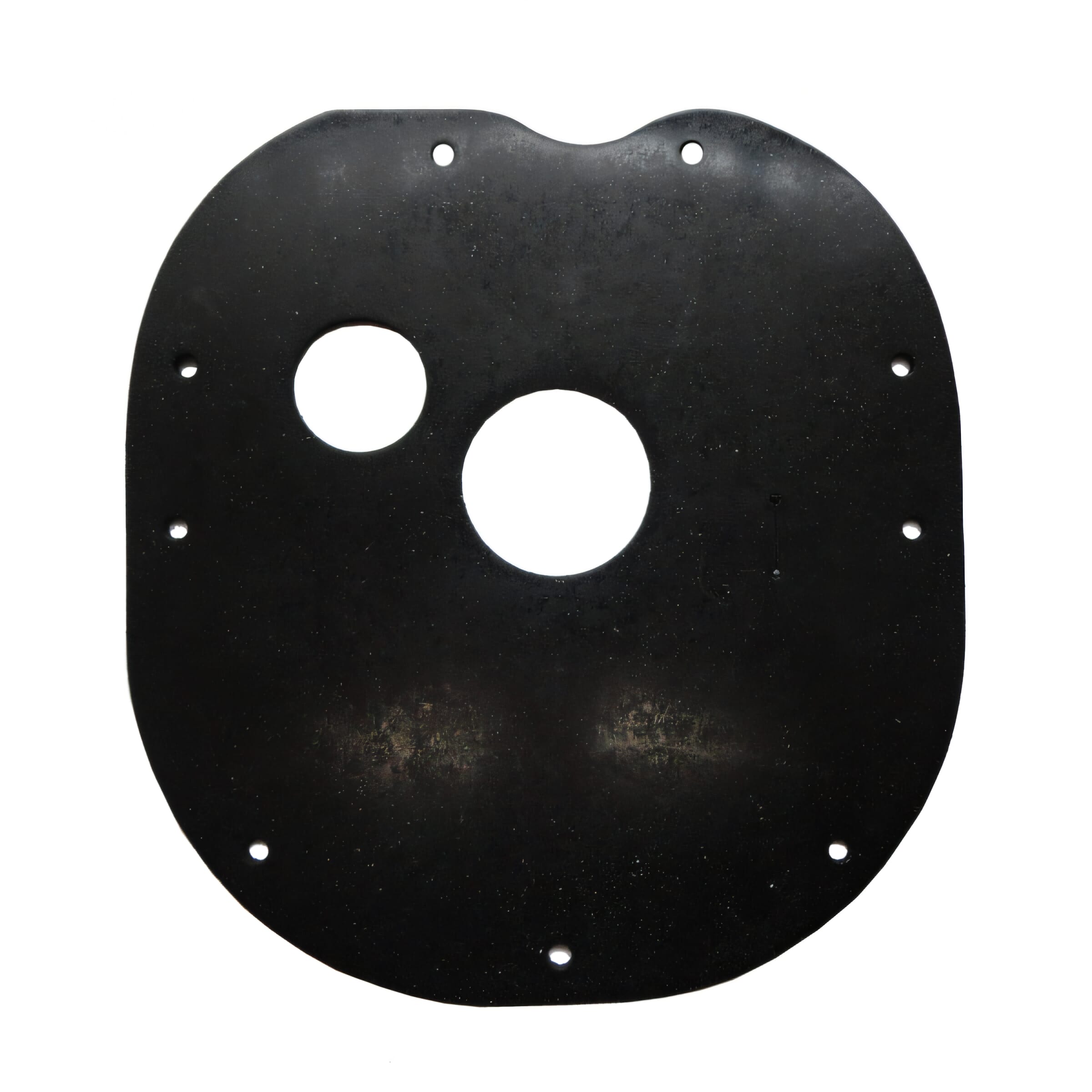 Rubber seal for Ford steering column at floor, essential part for vehicle maintenance.