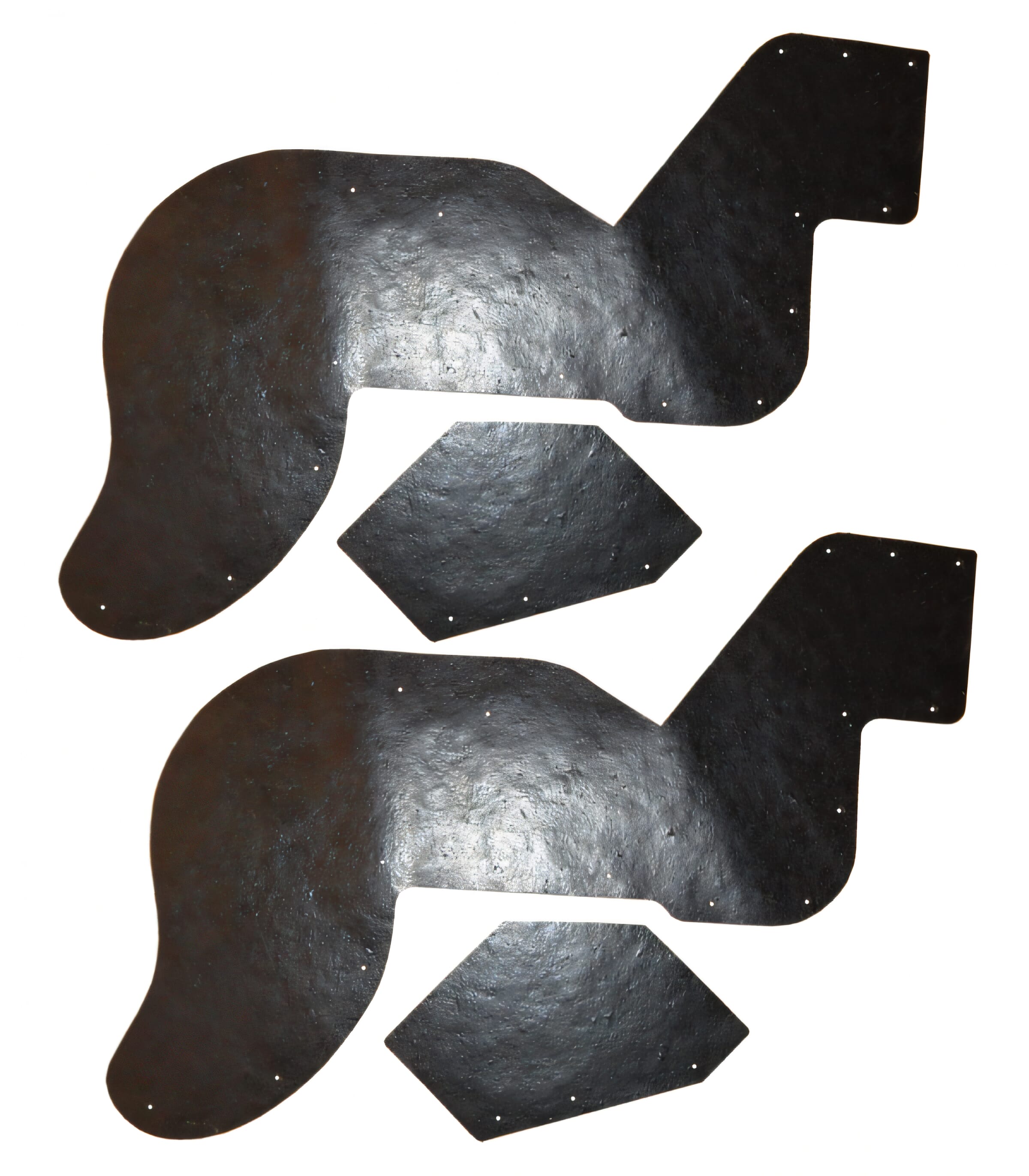 A Arm Dust Shield Kit for Oldsmobile vehicle, essential part type product, high-quality image for ecommerce site.