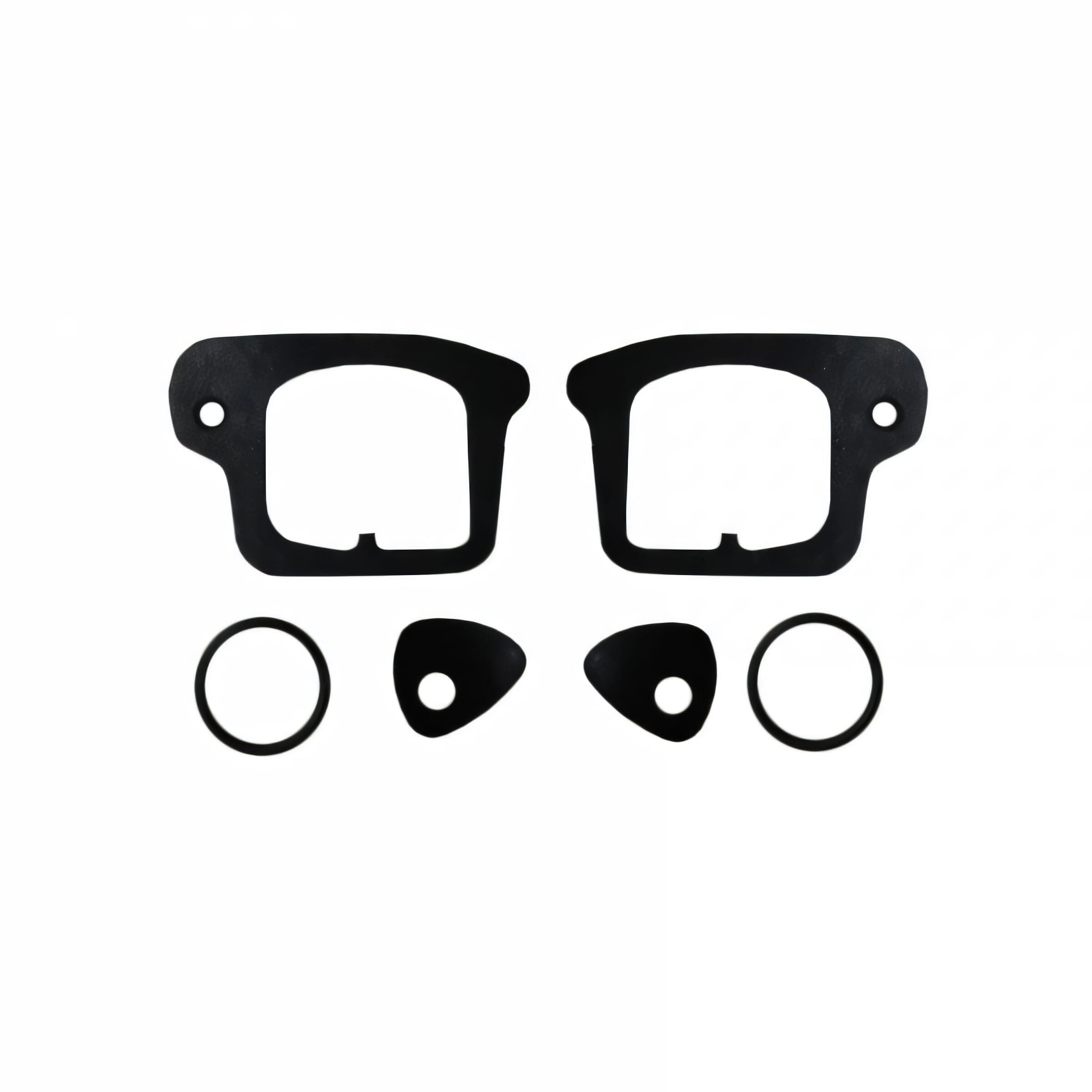 Cadillac door handle gasket kit for automotive restoration, high-quality rubber material, essential part for vintage cars.
