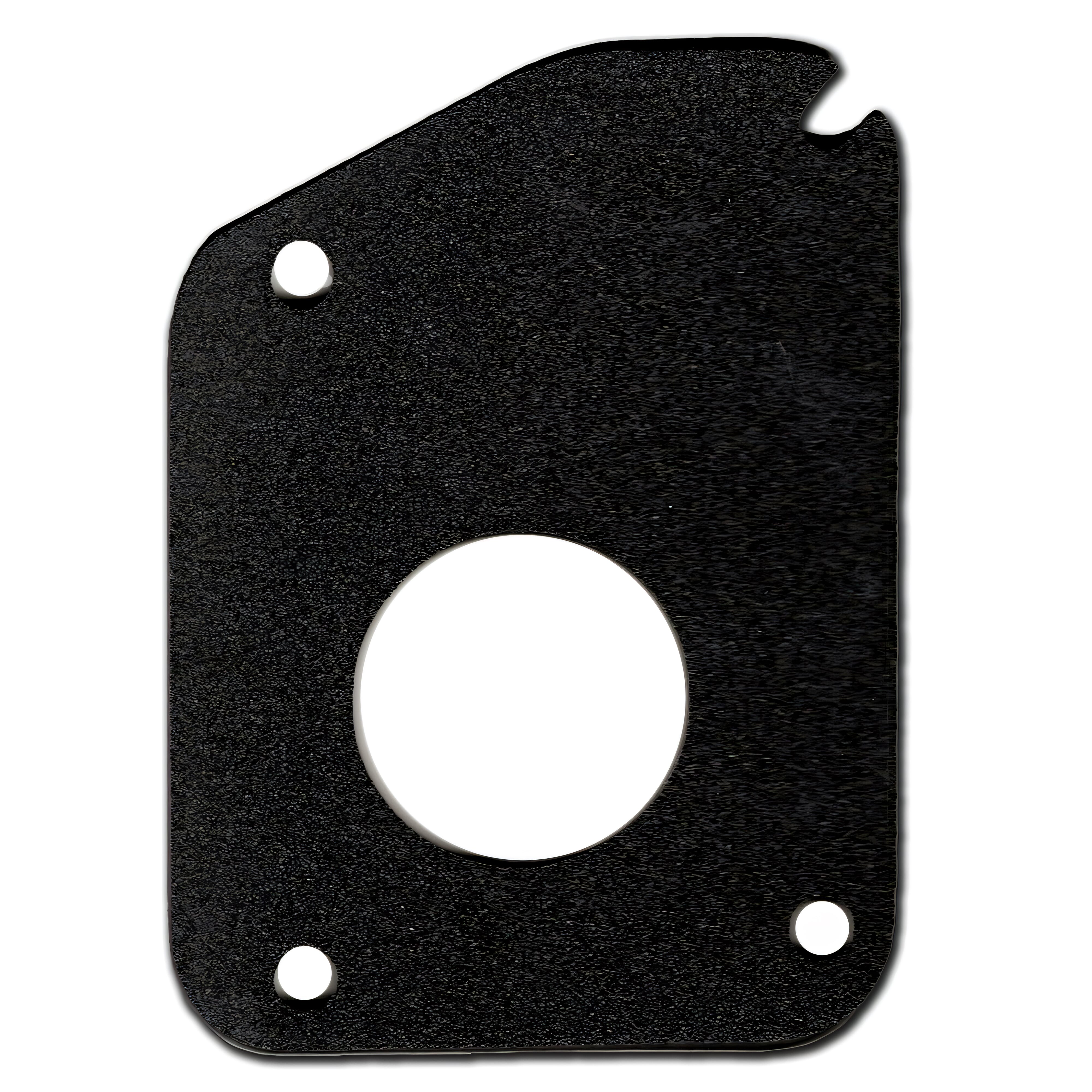 Rubber floor seal for Ford steering column, essential part for vehicle maintenance and repair.