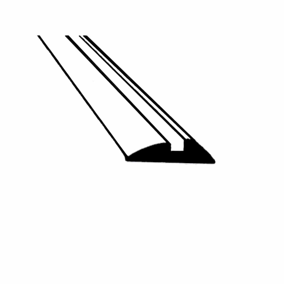 Bumper Over-Rider Rubber for Universal Applications 1 Piece EDMP Rubber
