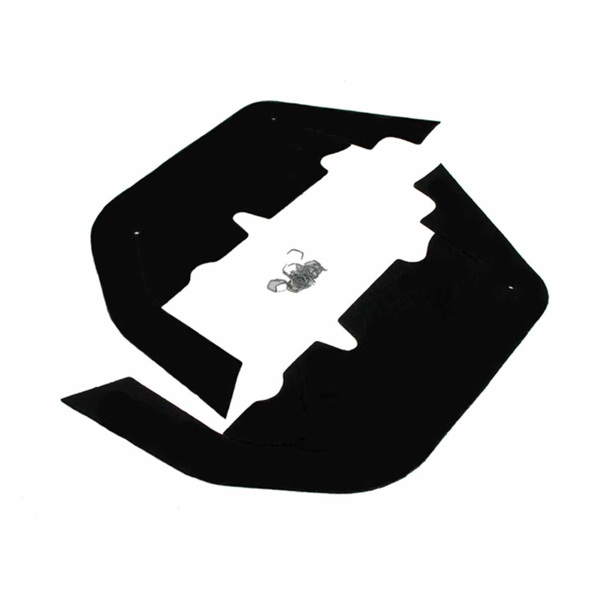 Mud Flap for 1966-1966 Chevrolet Bel Air 2 Piece Inner EPDM Rubber SI 2004-211