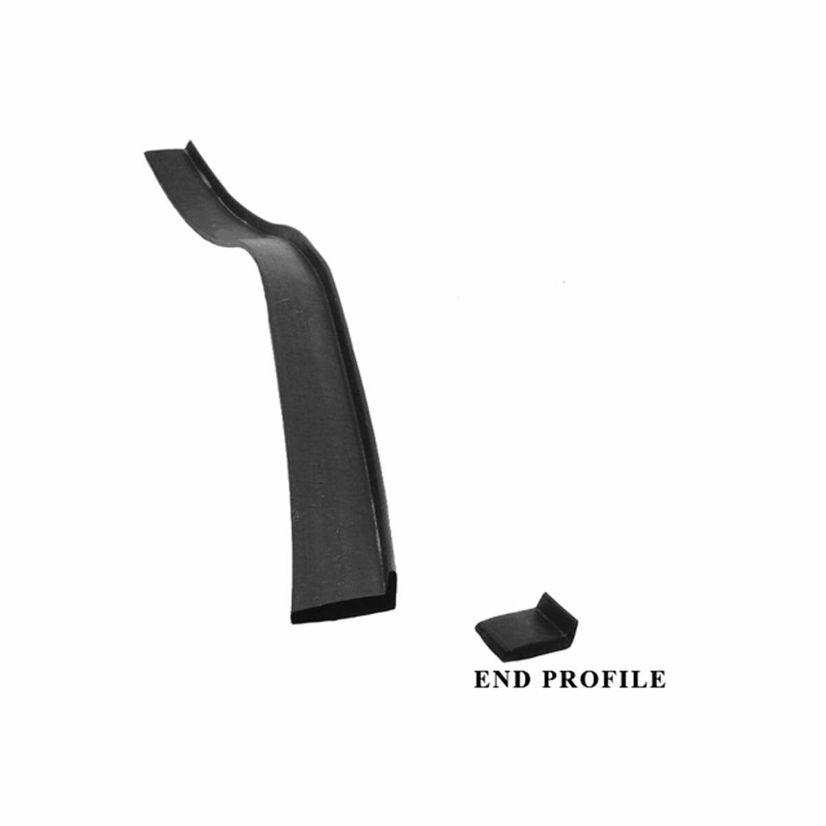 Body Molding Seal for Universal Applications 1 Piece EDMP Rubber LP 107