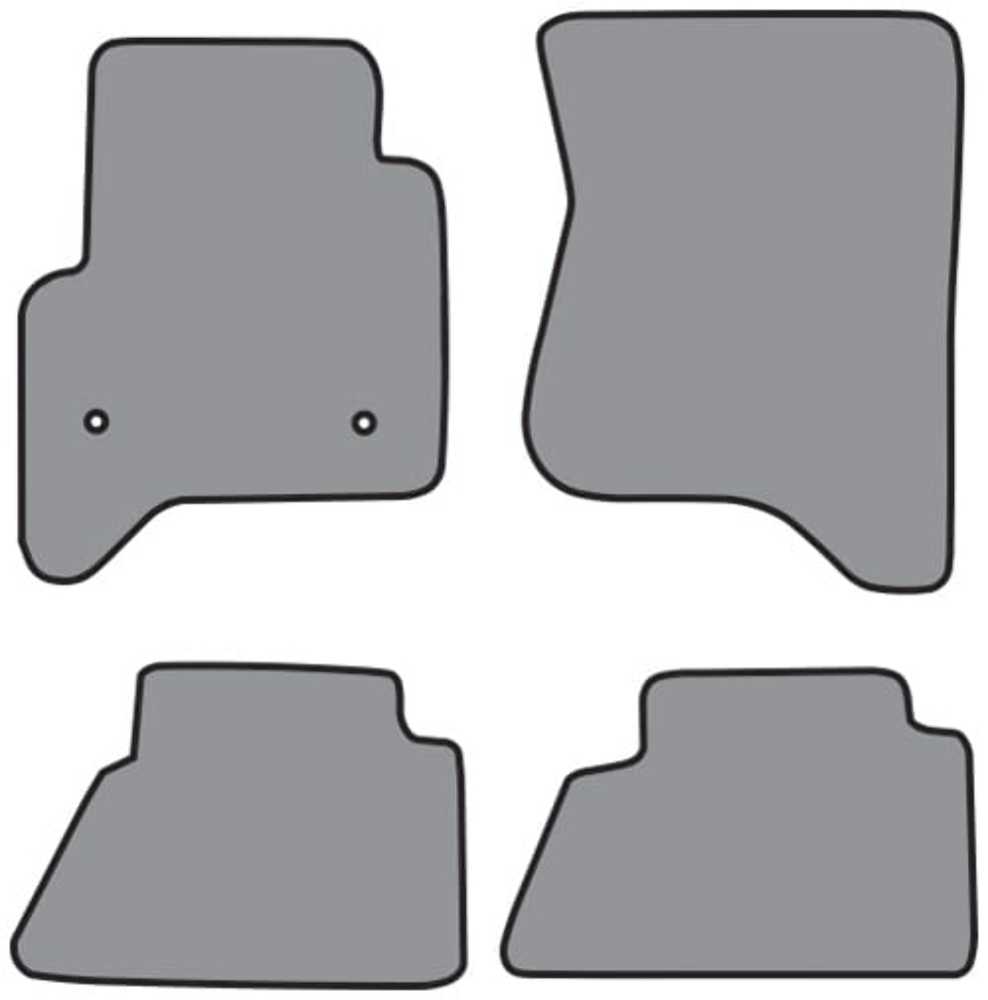 Floor Mats for 2019 Chevrolet Silverado 1500 LD Crew Cab Cutpile