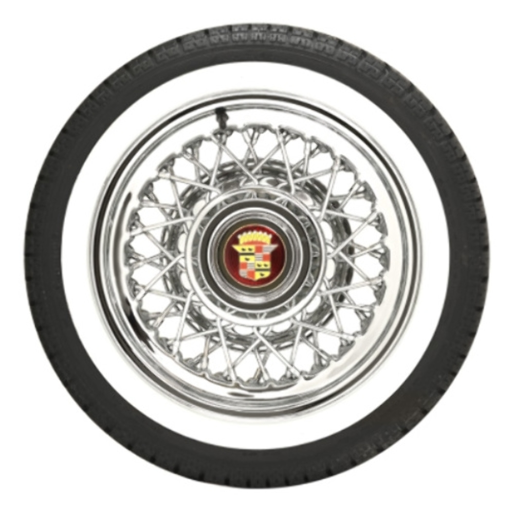 Coker P205/60R15 American Classic 2" Wide Whitewall Tire