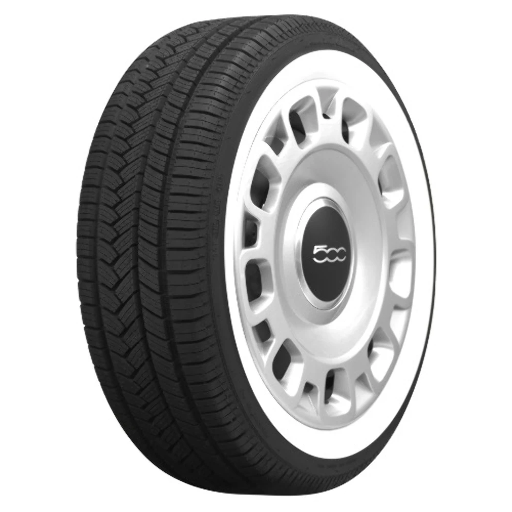 Coker P185/55R15 American Classic 1 5/8" Wide Whitewall Tires-Each