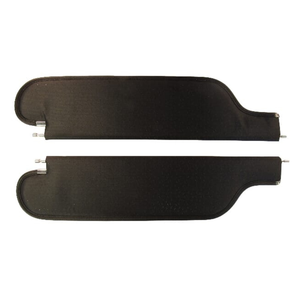 Sun Visor for 1968 Chevrolet Chevelle 2,4 Door Hardtop Cardboard/Fiberboard Perforated Black Perforated Vinyl 2 Piece