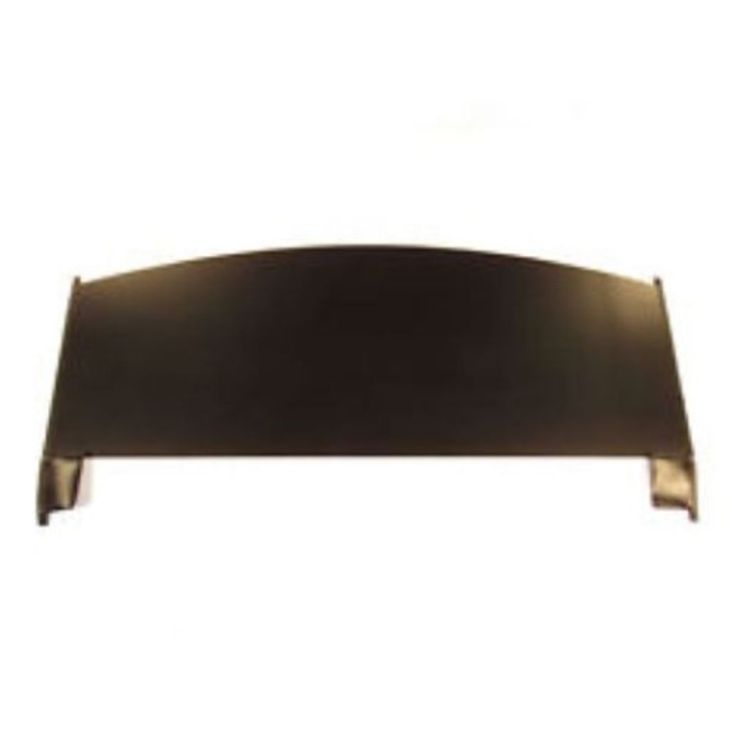 Wood and Hardboard Package Tray for 70-76 Plymouth Duster Coupe, Rear Shelf Upgrade, As Original Black Finish