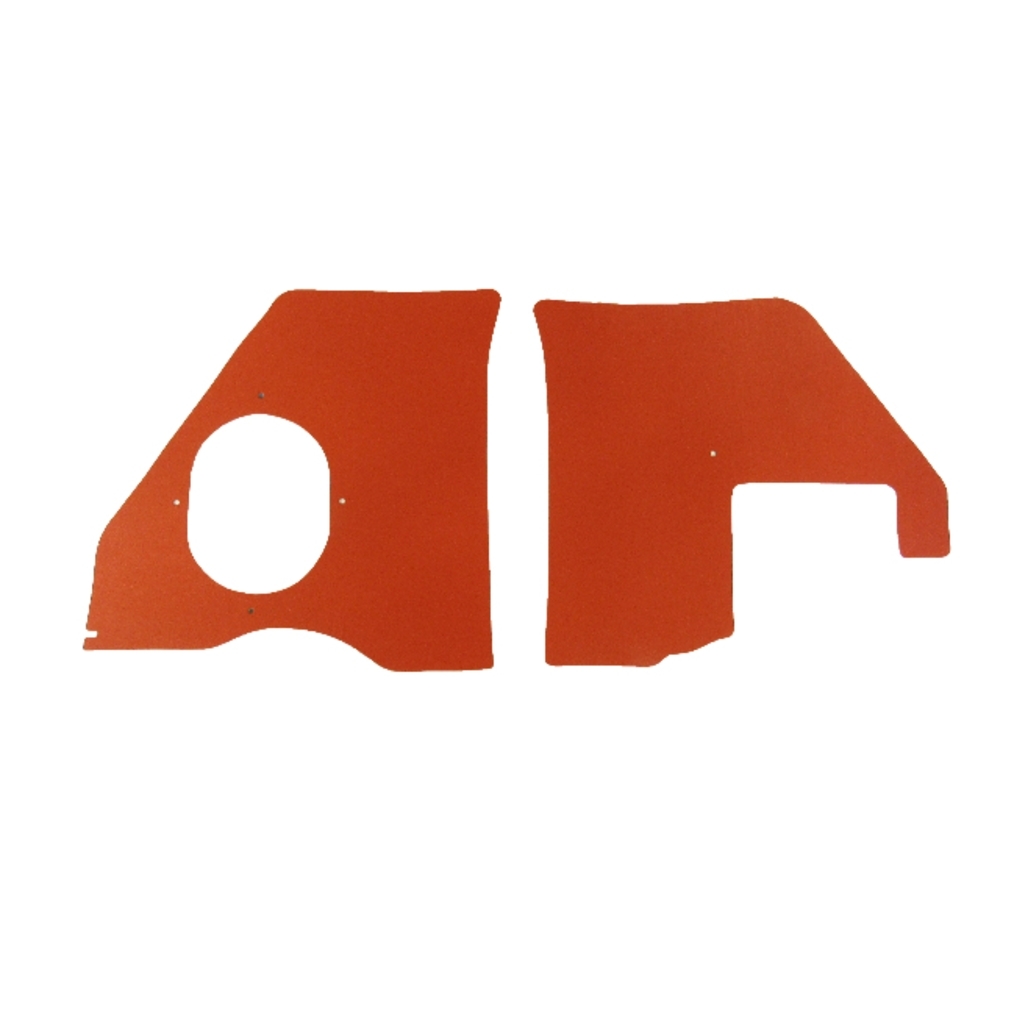 Kick Panel Board for 1961-1962 Chevrolet Multiple Models Standard Black Painted (Color Options In Photo) [REM-CVY-KPN-160-01-Black]