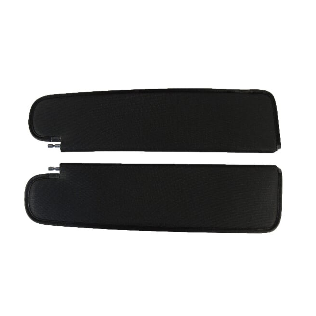 Sun Visor for 1960 Chevrolet Impala 2,4 Door Hardtop Cardboard/Fiberboard Tier Black Tier Vinyl 2 Piece
