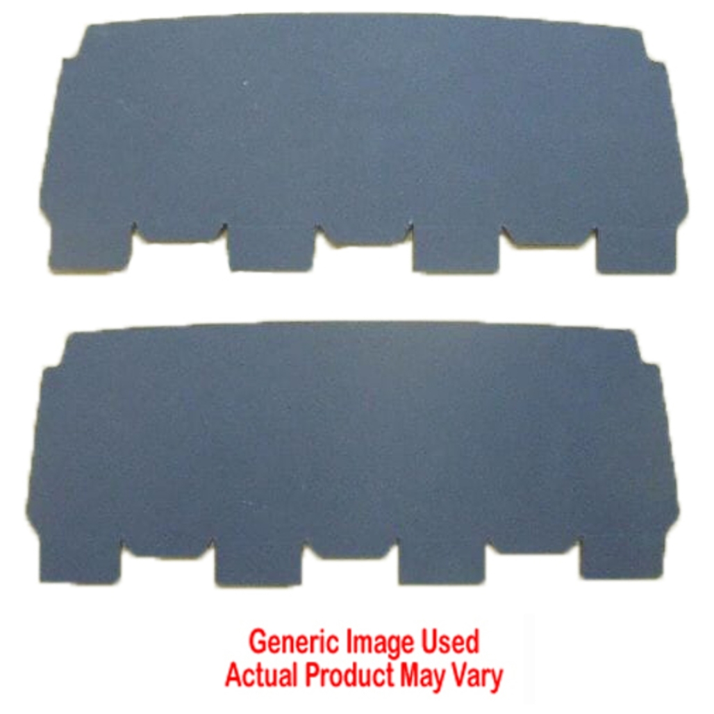 Seat Back Panel Board for 1965-1969 Chevrolet Corvair Convertible Black