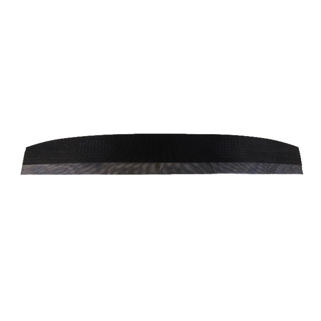 Wood and Hardboard Package Tray for 1964-1965 Chrysler Imperial Hardtop - Mesh Black Rear Shelf - Enhance Your Car's Look