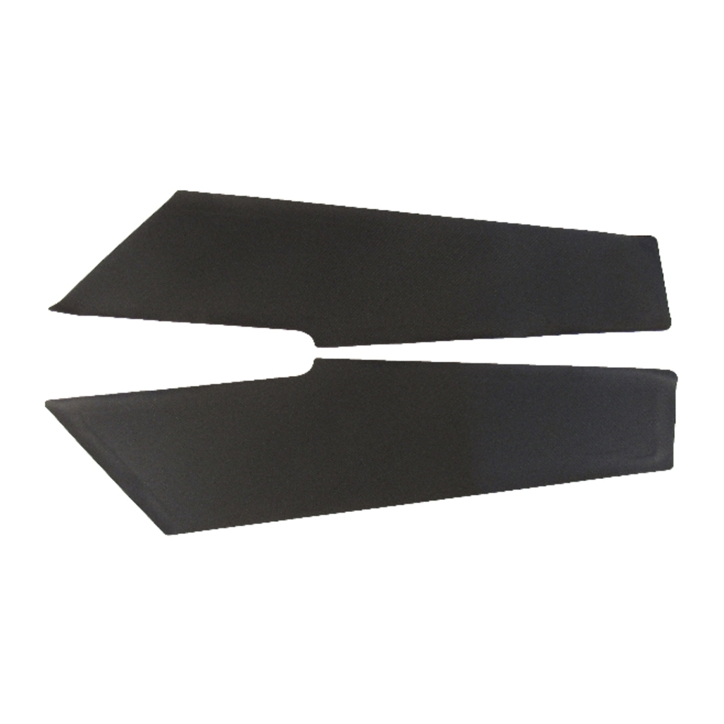 Interior Trim Sail Panels for 1971-1973 Ford Mustang 2-Door Fastback Tier Black
