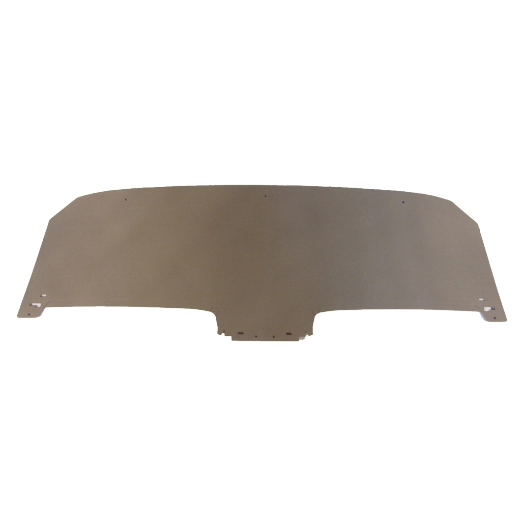 1963-1965 Buick Riviera Sedan Hardtop Rear Package Tray in Black Cardboard/Fiberboard Material - Enhance Your Car's Look!