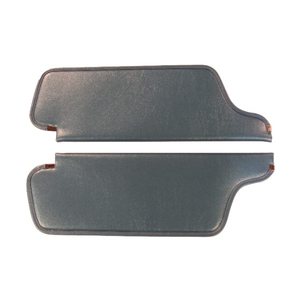 Sun Visor for 1969-1970 Plymouth Road Runner, GTX 2 Door Hardtop Cardboard/Fiberboard Coachman Black Coachman Vinyl 2 Piece