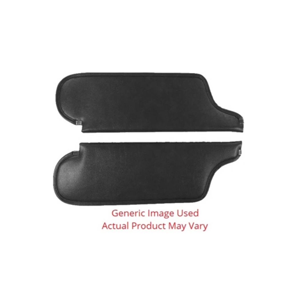 Sun Visor for 1961-1963 AMC Rambler American 2-Door Convertible Vinyl Black