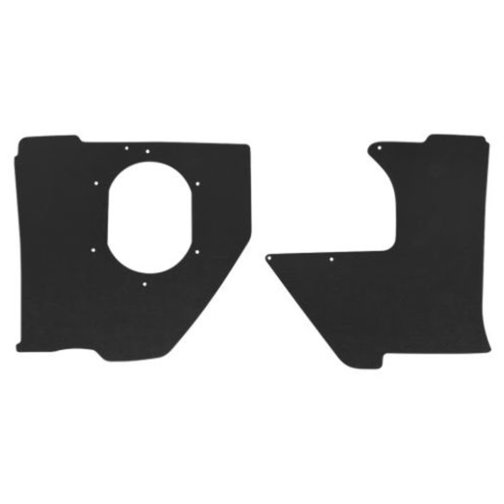 Kick Panel Board for 1960 Pontiac Bonneville Standard Black Painted (Color Options In Photo)