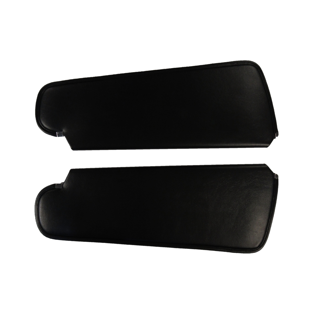 Sun Visor for 1979 Dodge Truck 2 Door Pickup Cardboard/Fiberboard Oxford Black Oxford Vinyl 2 Piece