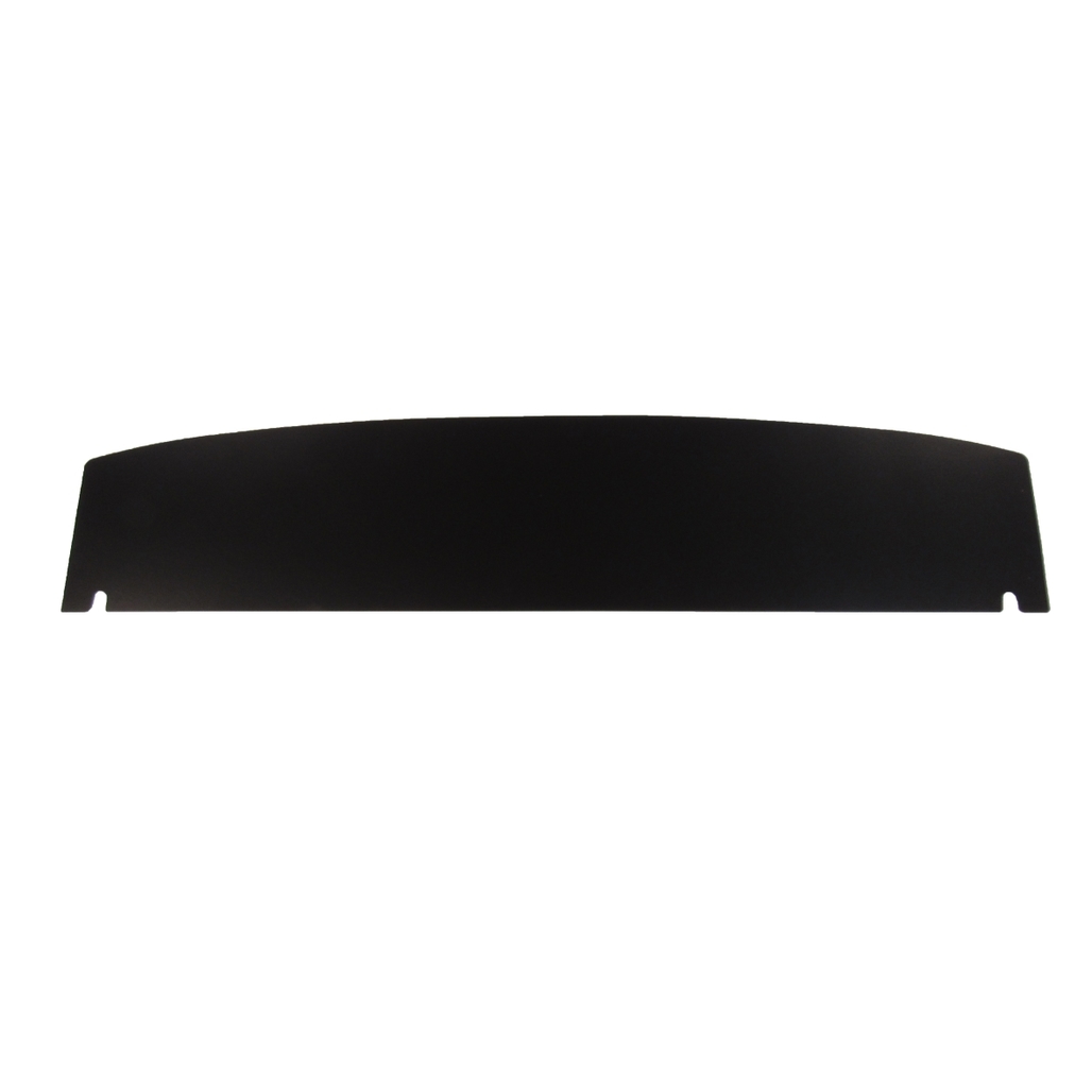 1970-1974 Dodge Challenger Hardtop Rear Package Tray in Black Wood/Hardboard Material - Enhance Your Car's Look from Behind