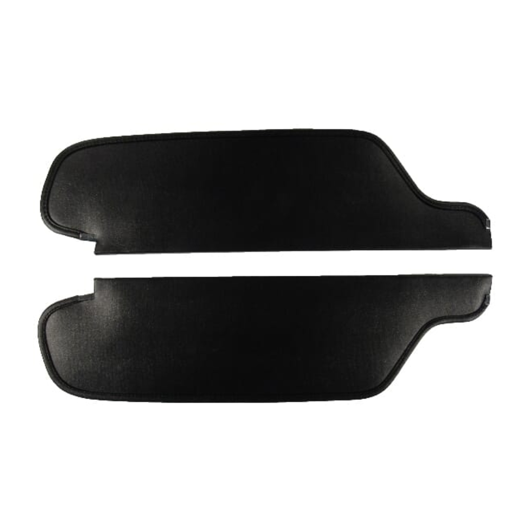 Sun Visor for 1966 Dodge Polara 4 Door Hardtop Cardboard/Fiberboard Cologne Black Cologne Vinyl 2 Piece