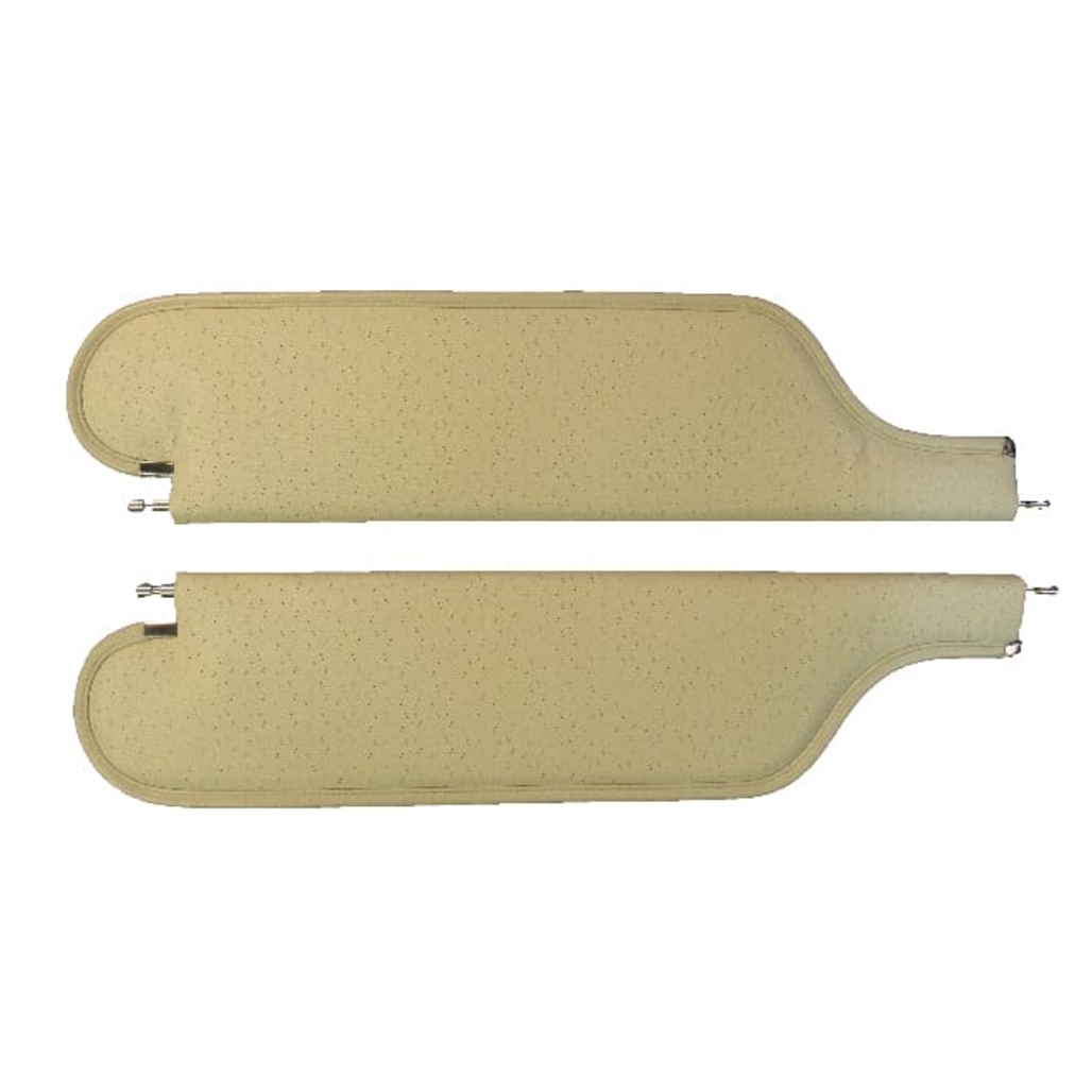 Sun Visor for 1966-1967 Chevrolet Chevelle 2,4 Door Hardtop Cardboard/Fiberboard Perforated Black Perforated Vinyl 2 Piece