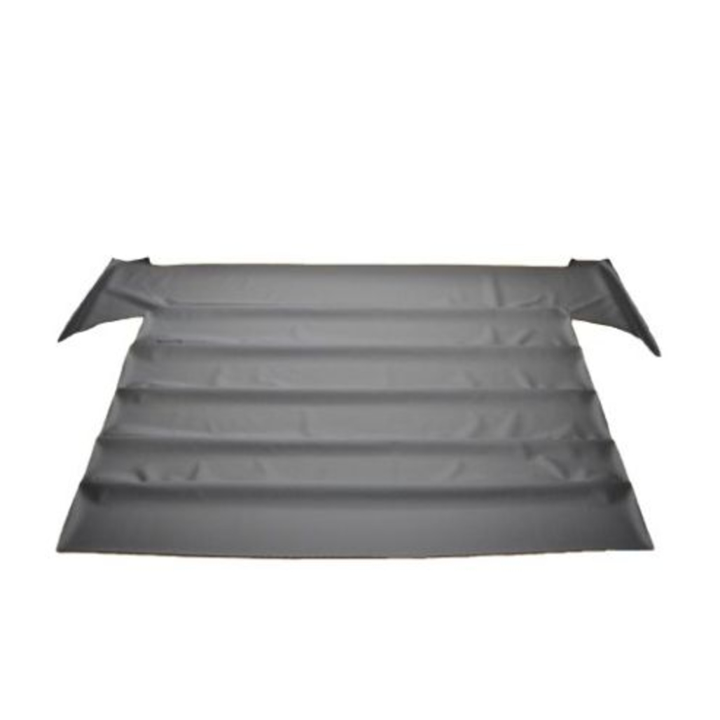 1964-1966 Plymouth Barracuda Fastback Vinyl Headliner in Black - Front, Rear Left, Right - Industrial-Grade Material