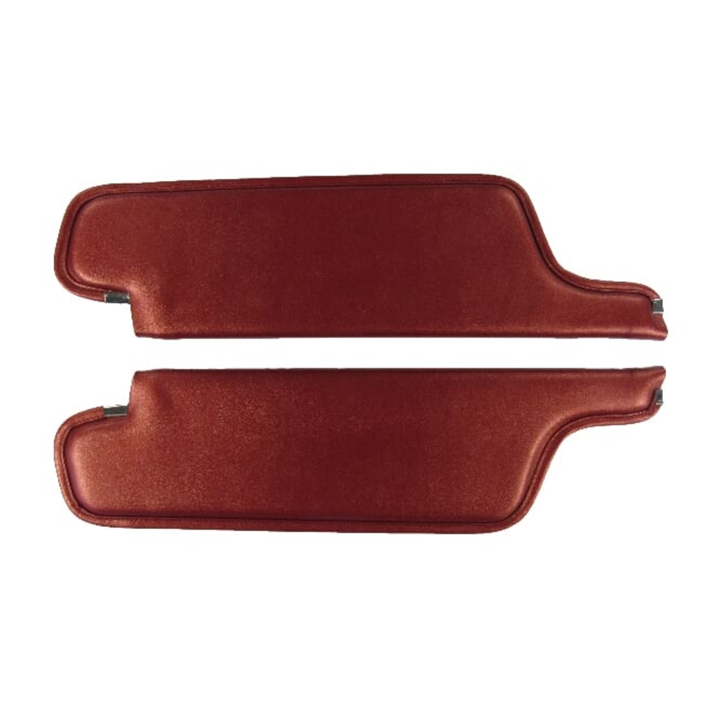 Sun Visor for 1966 Plymouth Belvedere 2 Door Convertible Cardboard/Fiberboard Cologne Black Cologne Vinyl 2 Piece