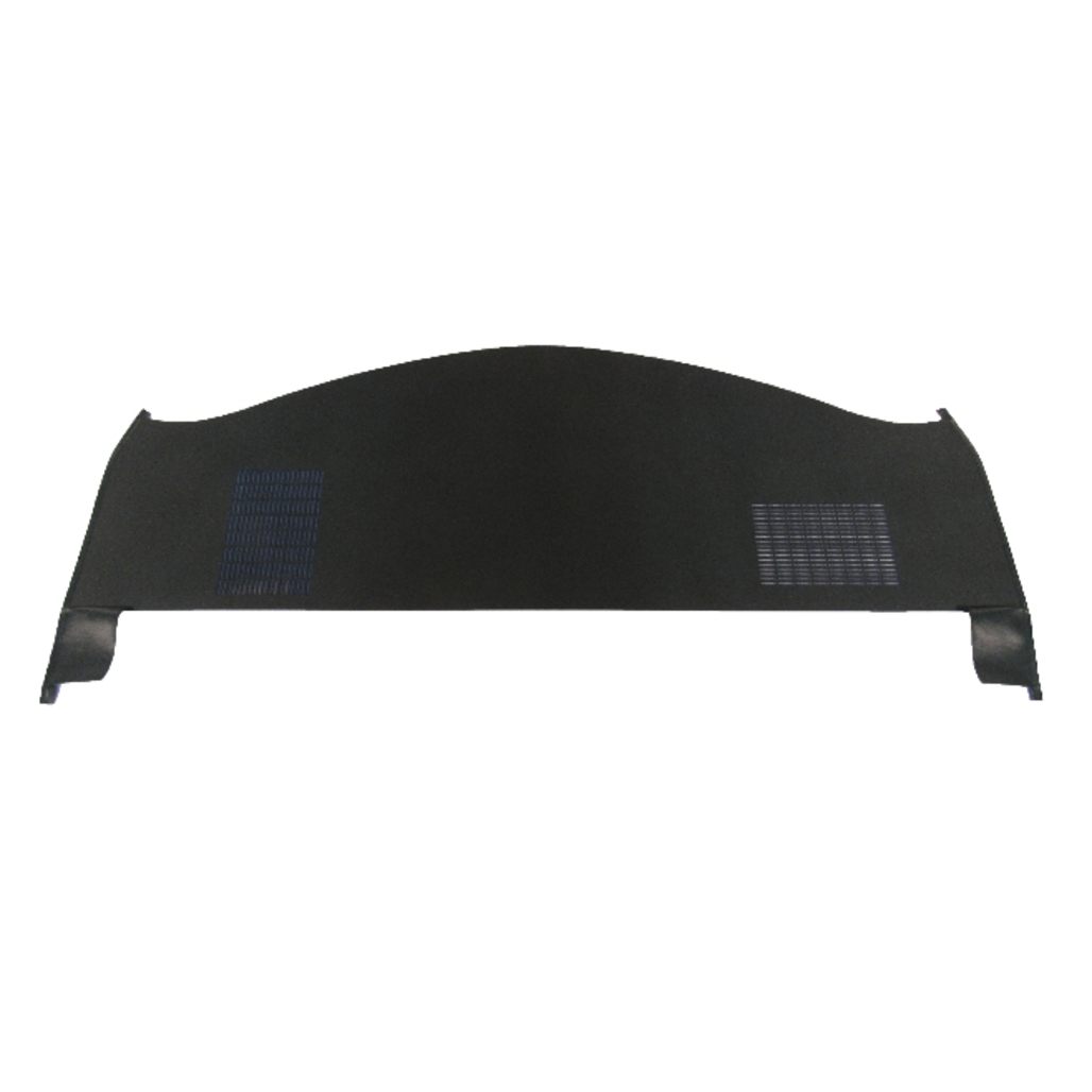 Wood and Hardboard Package Tray for Dodge Coronet 1968-1970 Sedan Hardtop - Rear Shelf Enhances Car's Look from Behind