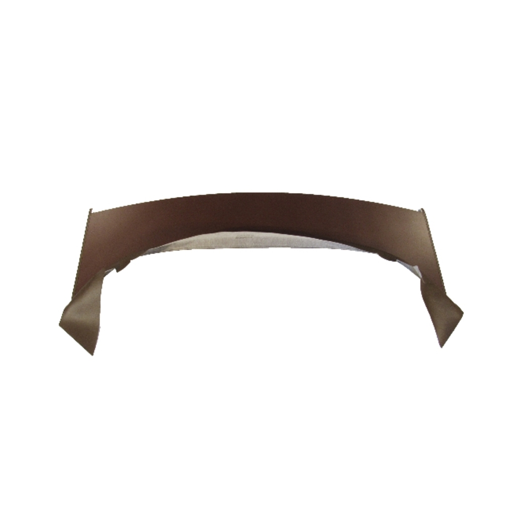 1973-1974 Plymouth Duster Rear Package Tray in Black Wood/Hardboard Material for Coupe Body Style - Enhance Your Car's Look!